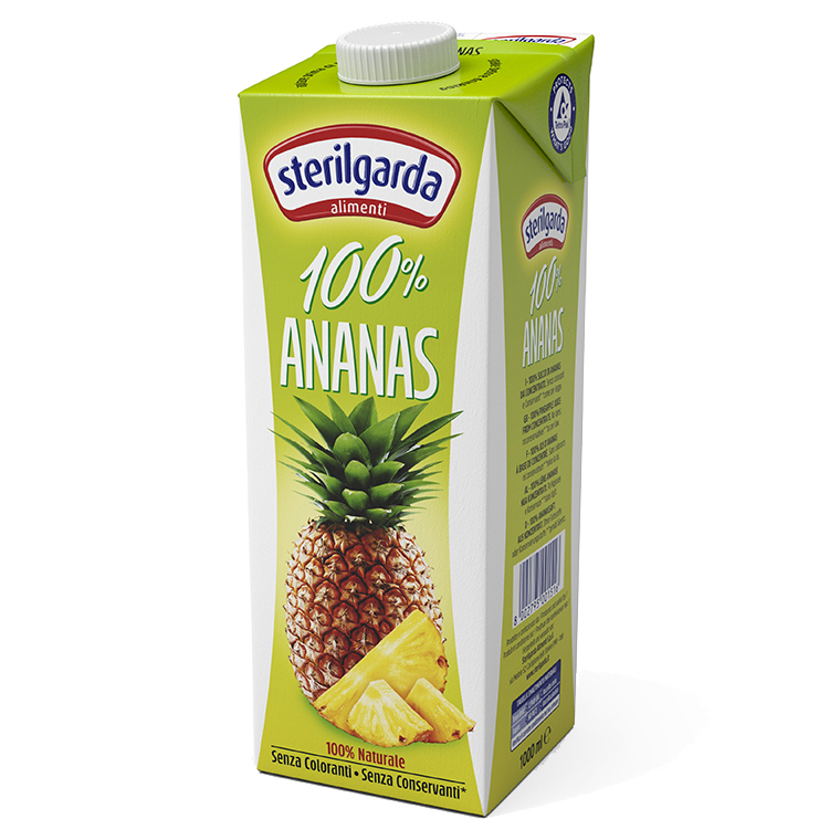 100% Succo di Ananas Sterilgarda 1000 ml