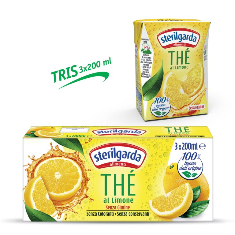 Thè al Limone Sterilgarda 3 x 200 ml