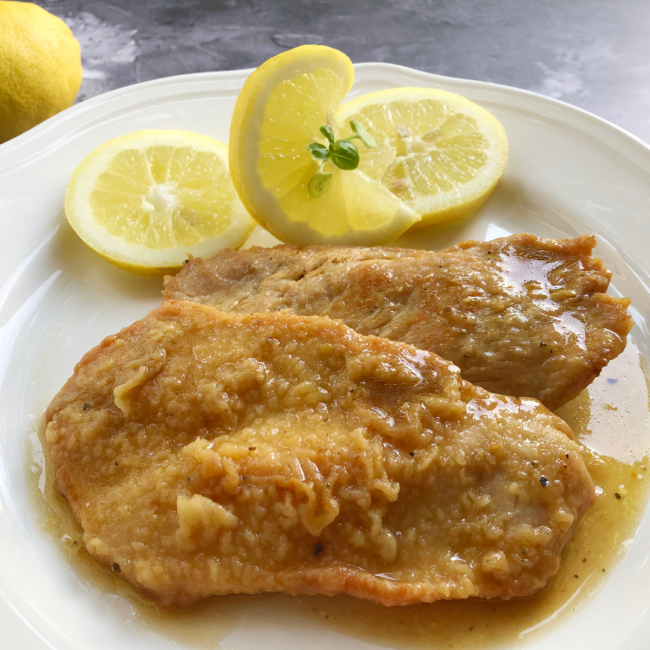 Scaloppine al limone