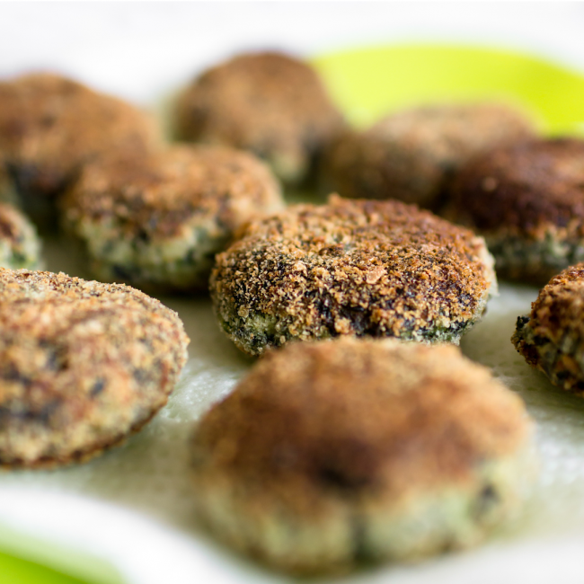 Polpettine di spinaci e ricotta